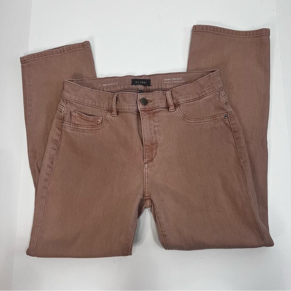 DL1961 Mara Straight Jeans Size 29 | Blush | Mid Rise InstaSculpt Ankle Denim